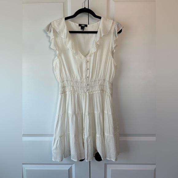 PAIGE Dresses & Skirts - PAIGE Women’s Paradis Mini Dress White (Size M)